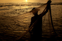 Sunset for the Burmese Fisherman