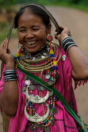 Woman With Traditional Adornments