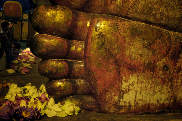 Golden Foot of Buddha