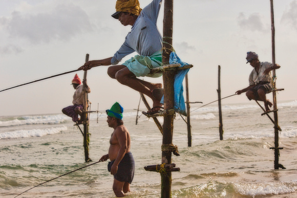 Stilt Fisherman of Sri Lanka