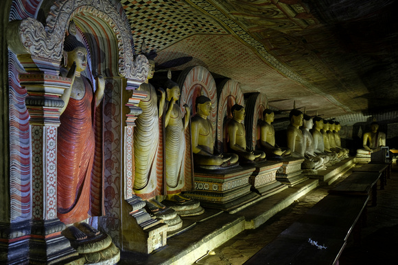 Dambulla Cave Statues, Sri Lanka