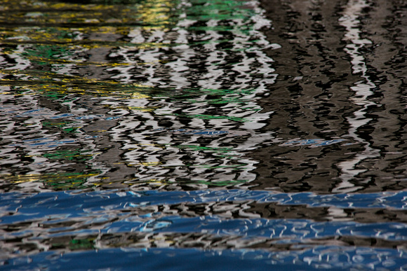 Color Swirls In Water
