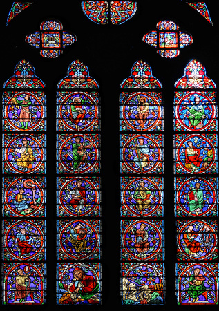 Notre Dame Cathedral Window